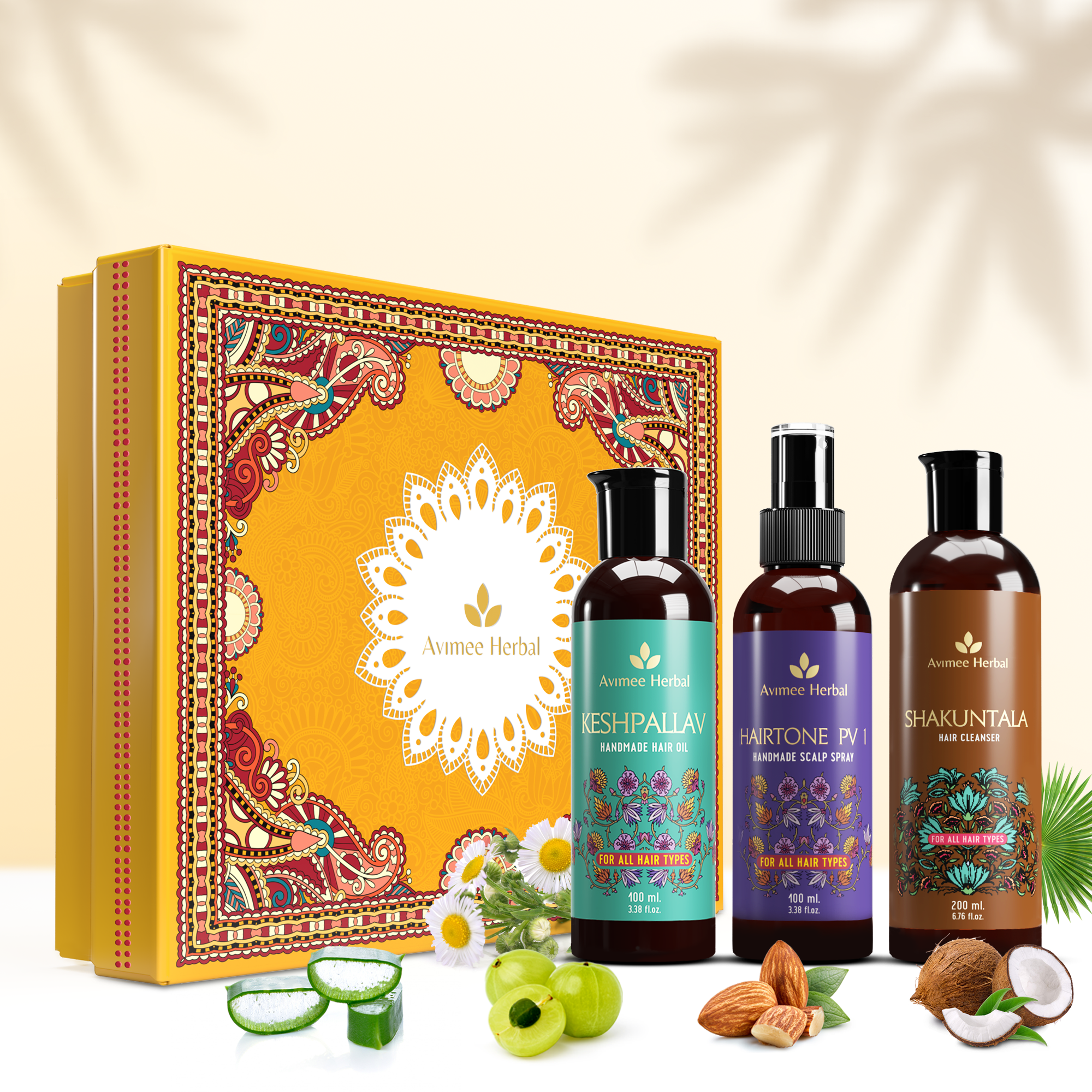 Avimee Herbal Hair Care Gift Box