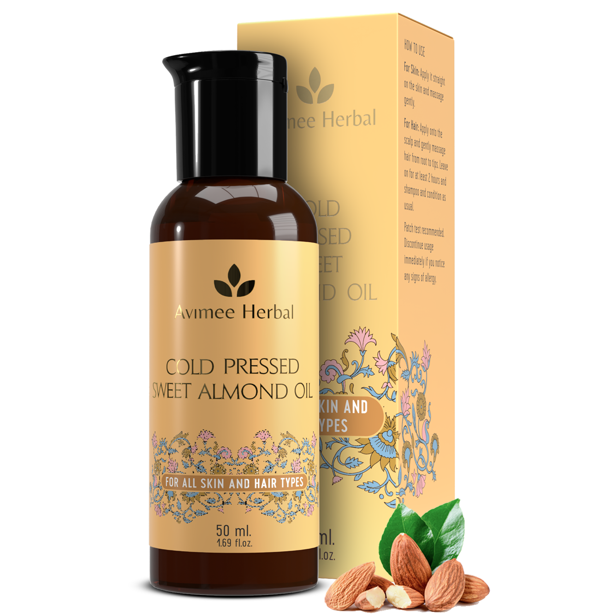 Cold Pressed Sweet Almond Oil